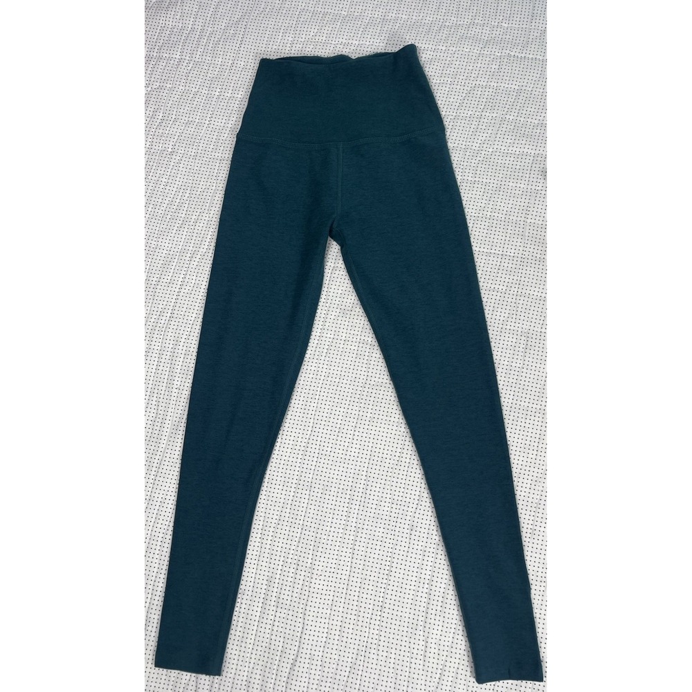 Beyond Yoga Leggings High Rise Dark Teal Women Size XS
